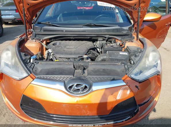 KMHTC6AD7GU250164 2016 HYUNDAI VELOSTER Orange Вид ззаду