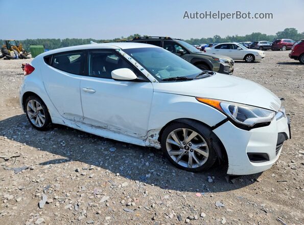 KMHTC6AD7GU265442 2016 HYUNDAI VELOSTER White წინა მარჯვენა