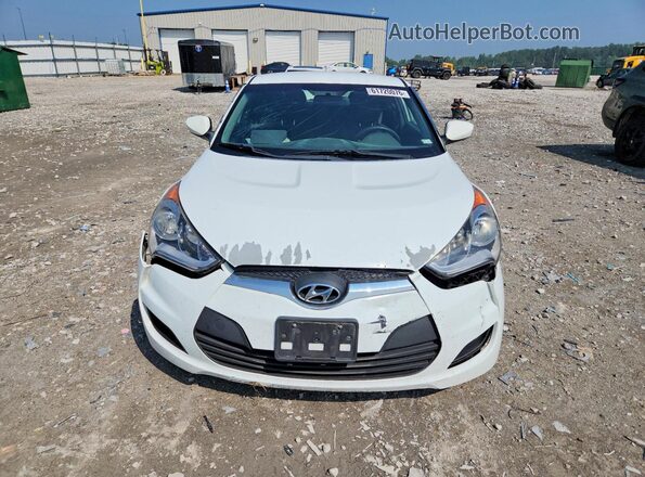 KMHTC6AD7GU265442 2016 HYUNDAI VELOSTER White წინა ხედი