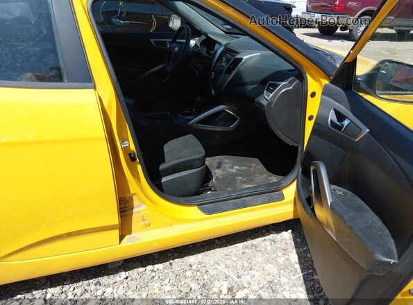 KMHTC6AD7GU279910 2016 HYUNDAI VELOSTER Yellow Սալոնի դիմացի տեսք