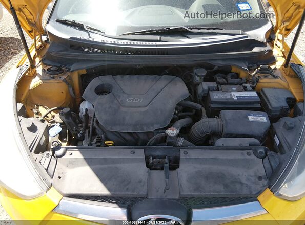 KMHTC6AD7GU279910 2016 HYUNDAI VELOSTER Yellow Հետևի տեսք