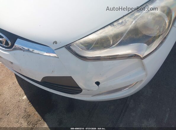 KMHTC6AD7HU305536 2017 HYUNDAI VELOSTER White წინა ხედი