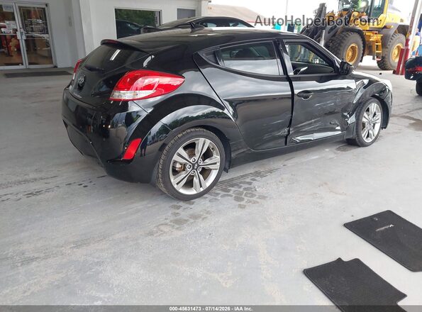 KMHTC6AD8GU287708 2016 HYUNDAI VELOSTER Black Задня права чверть