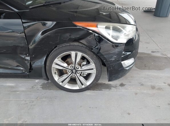 KMHTC6AD8GU287708 2016 HYUNDAI VELOSTER Black Вид спереду