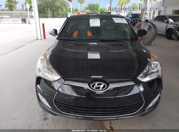 KMHTC6AD8GU287708 2016 HYUNDAI VELOSTER Black Вид панелі приладів