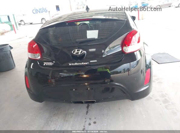 KMHTC6AD8GU287708 2016 HYUNDAI VELOSTER Black 