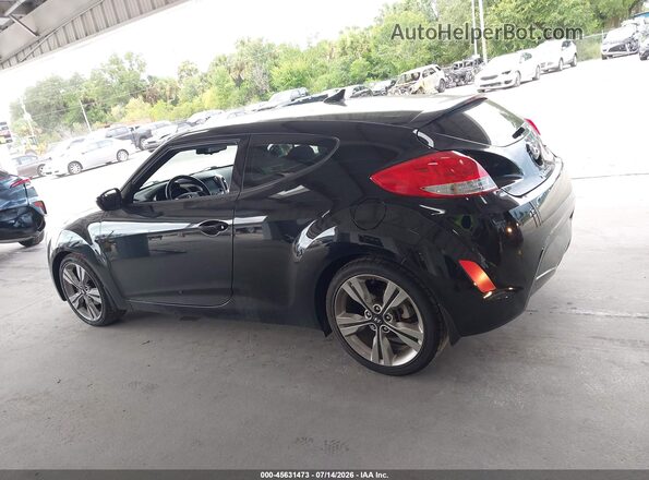 KMHTC6AD8GU287708 2016 HYUNDAI VELOSTER Black Вид задньої частини салону