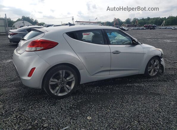 KMHTC6AD8GU293766 2016 HYUNDAI VELOSTER Серебряный Задняя правая четверть