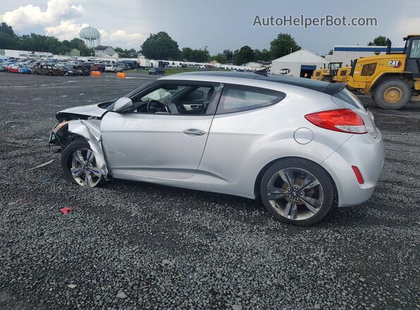 KMHTC6AD8GU293766 2016 HYUNDAI VELOSTER Серебряный Задняя левая четверть
