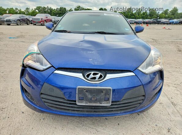 KMHTC6AD8GU303986 2016 HYUNDAI VELOSTER Blue Вид спереду