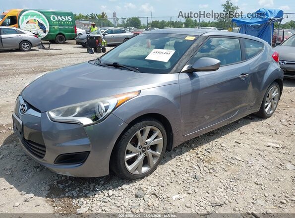 KMHTC6AD9GU284235 2016 HYUNDAI VELOSTER Серый Передняя левая четверть