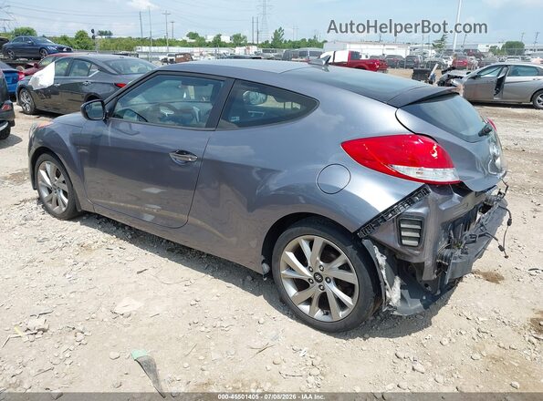 KMHTC6AD9GU284235 2016 HYUNDAI VELOSTER Серый Задняя левая четверть