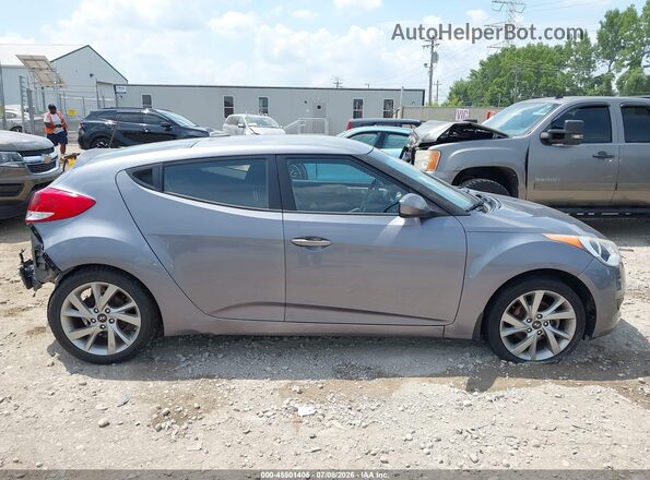 KMHTC6AD9GU284235 2016 HYUNDAI VELOSTER Серый Вид задней части салона