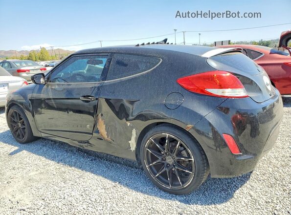 KMHTC6ADXGU251888 2016 HYUNDAI VELOSTER Black Հետևի ձախ