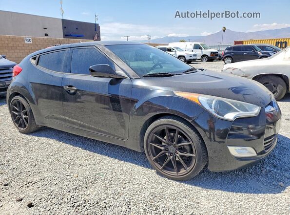 KMHTC6ADXGU251888 2016 HYUNDAI VELOSTER Black Առջևի աջ