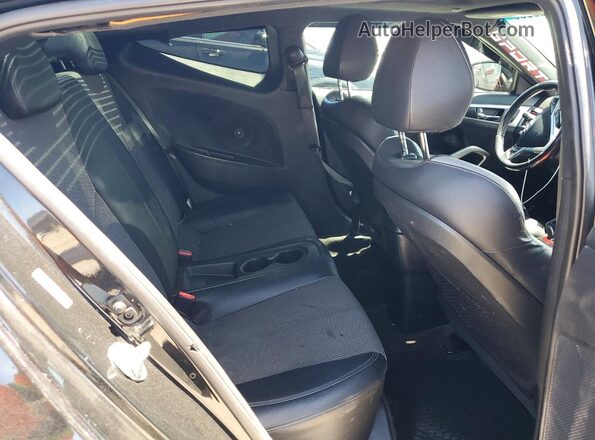 KMHTC6ADXGU258615 2016 HYUNDAI VELOSTER Black Vista de los asientos traseros