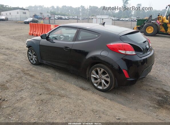 KMHTC6ADXGU279108 2016 HYUNDAI VELOSTER Черный Задняя левая четверть