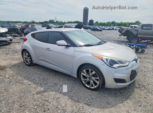KMHTC6ADXGU286091 2016 HYUNDAI VELOSTER Silver წინა მარჯვენა