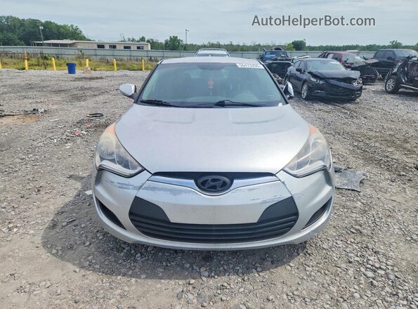 KMHTC6ADXGU286091 2016 HYUNDAI VELOSTER Silver წინა ხედი
