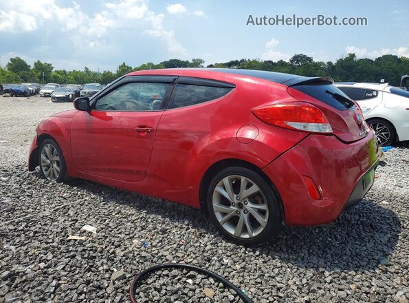 KMHTC6ADXHU312822 2017 HYUNDAI VELOSTER Red უკანა მარცხენა