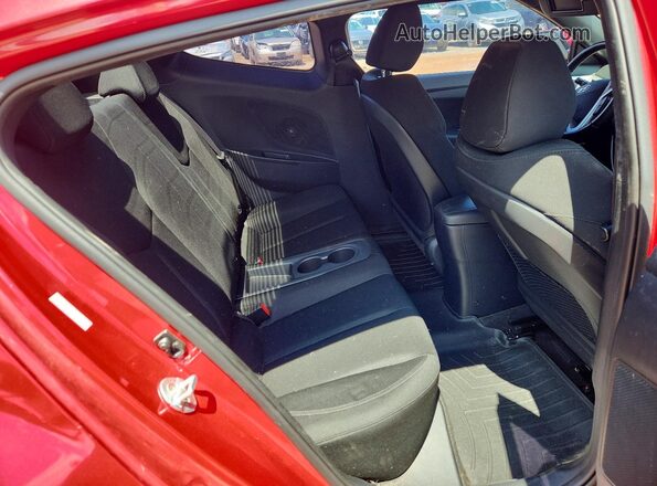 KMHTC6ADXHU323352 2017 HYUNDAI VELOSTER Red Հետևի նստատեղերի տեսք