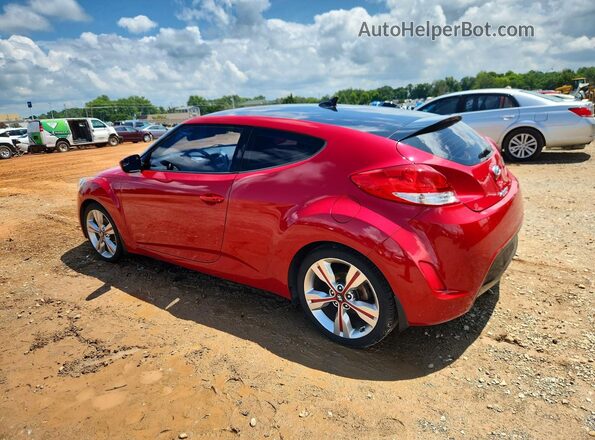 KMHTC6ADXHU323352 2017 HYUNDAI VELOSTER Red Հետևի ձախ