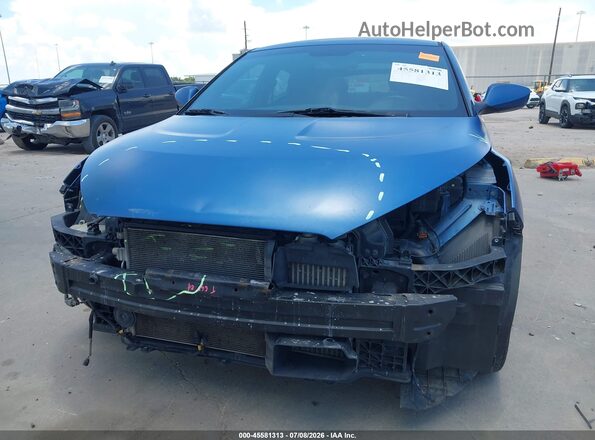KMHTC6AE0GU258406 2016 HYUNDAI VELOSTER Blue Front view