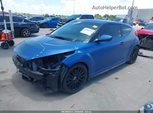 KMHTC6AE0GU258406 2016 HYUNDAI VELOSTER Blue Front left