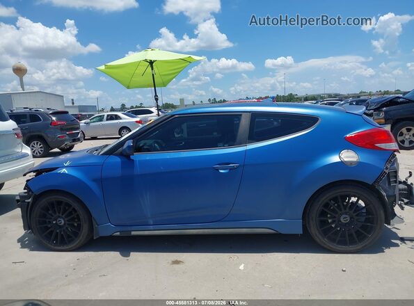 KMHTC6AE0GU258406 2016 HYUNDAI VELOSTER Blue 
