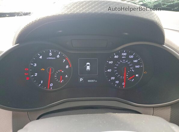 KMHTC6AE0GU261757 2016 HYUNDAI VELOSTER Серебряный Вид щитка приборов