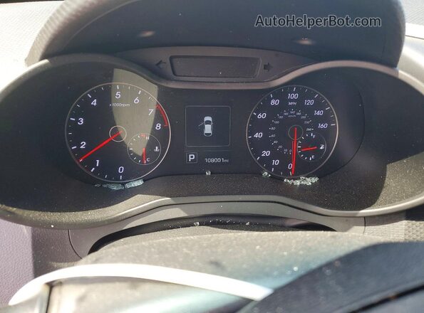 KMHTC6AE0GU269423 2016 HYUNDAI VELOSTER Black ხელსაწყოთა პანელის ხედი