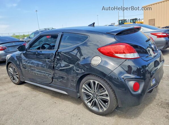 KMHTC6AE0GU269423 2016 HYUNDAI VELOSTER Black უკანა მარცხენა