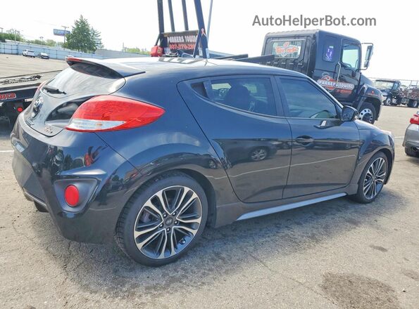 KMHTC6AE0GU269423 2016 HYUNDAI VELOSTER Black უკანა მარჯვენა