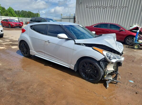 KMHTC6AE0GU273732 2016 HYUNDAI VELOSTER Silver წინა მარჯვენა