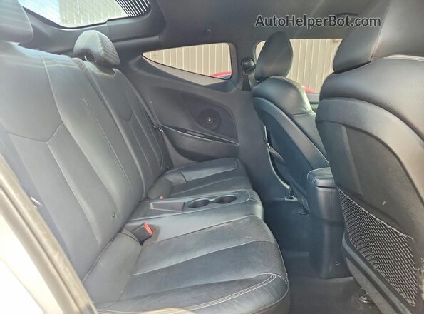 KMHTC6AE0GU273732 2016 HYUNDAI VELOSTER Silver უკანა სავარძლების ხედი
