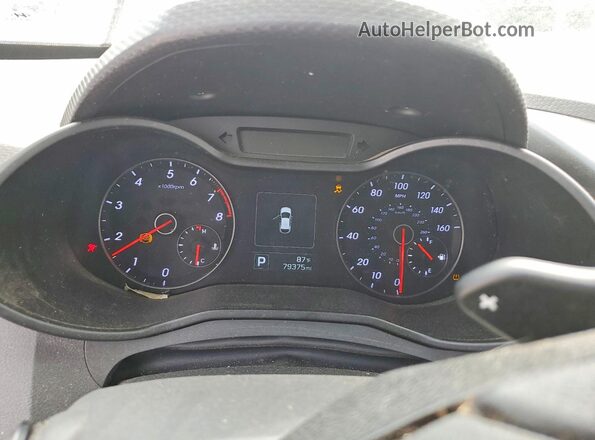 KMHTC6AE1GU259662 2016 HYUNDAI VELOSTER Red ხელსაწყოთა პანელის ხედი