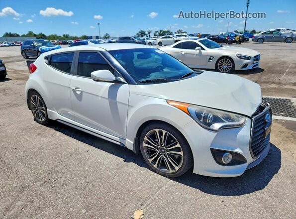 KMHTC6AE1GU293102 2016 HYUNDAI VELOSTER White Delantero derecho