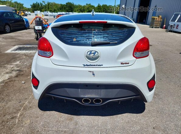 KMHTC6AE1GU293102 2016 HYUNDAI VELOSTER White Vista trasera