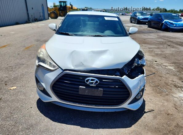 KMHTC6AE1GU293102 2016 HYUNDAI VELOSTER White Vista frontal