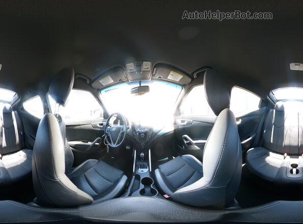KMHTC6AE1GU293102 2016 HYUNDAI VELOSTER White Vista de la etiqueta del VIN