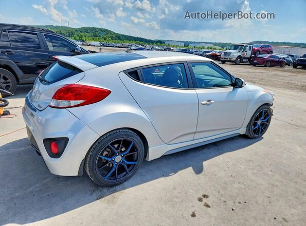 KMHTC6AE2GU282190 2016 HYUNDAI VELOSTER Silver Trasero derecho