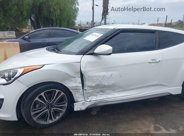 KMHTC6AE2GU292489 2016 HYUNDAI VELOSTER White წინა ხედი