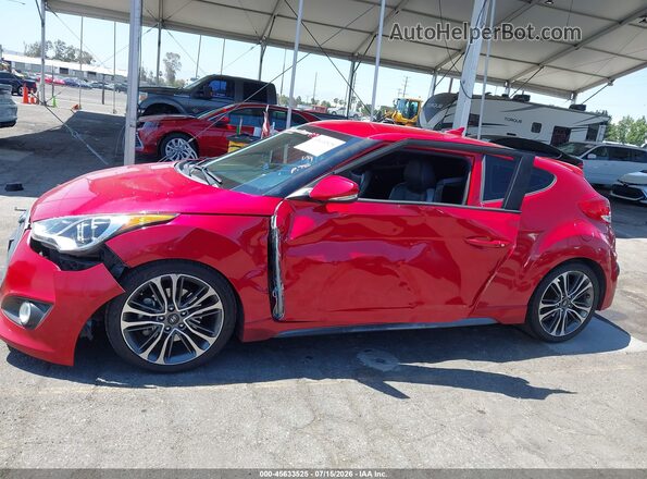 KMHTC6AE2GU302681 2016 HYUNDAI VELOSTER Красный Панорамный вид салона 360°