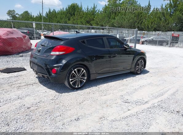 KMHTC6AE2HU312662 2017 HYUNDAI VELOSTER Black Rear right