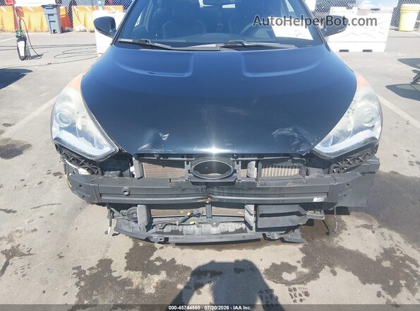 KMHTC6AE3GU278424 2016 HYUNDAI VELOSTER Black წინა ხედი