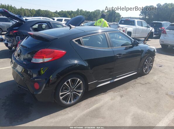 KMHTC6AE3GU278424 2016 HYUNDAI VELOSTER Black უკანა მარჯვენა
