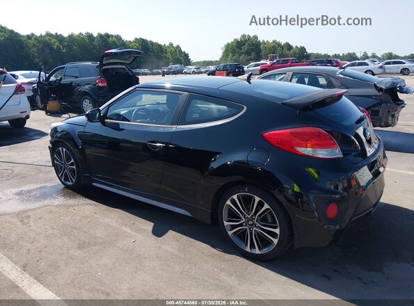 KMHTC6AE3GU278424 2016 HYUNDAI VELOSTER Black უკანა მარცხენა