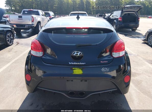 KMHTC6AE3GU278424 2016 HYUNDAI VELOSTER Black 