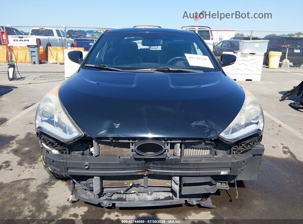 KMHTC6AE3GU278424 2016 HYUNDAI VELOSTER Black ხელსაწყოთა პანელის ხედი