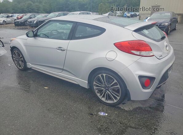 KMHTC6AE3GU290024 2016 HYUNDAI VELOSTER Silver Задня ліва чверть